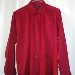 George men’s long sleeve performance dress Shirt M